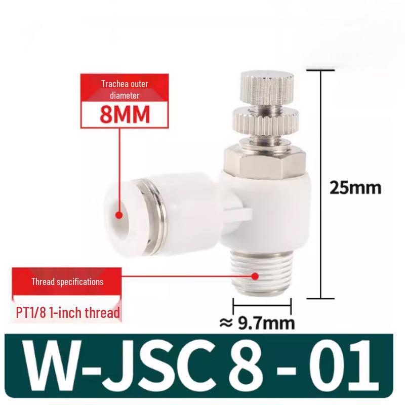 MuKe Pneumatic Quick Connector & Speed Control Valve