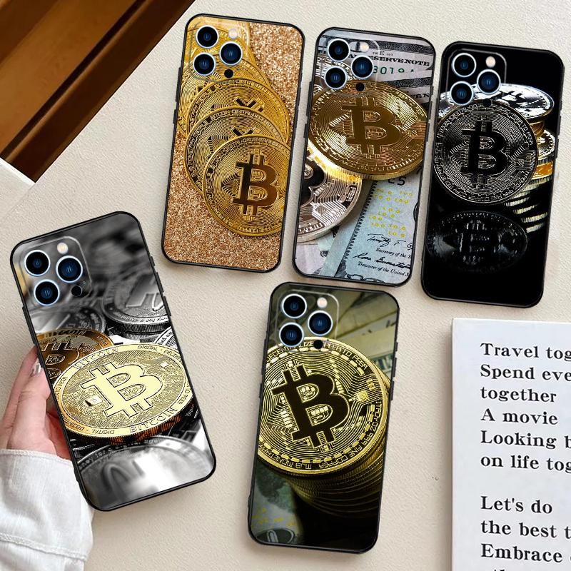 Чехол Bitcoin BTC для Realme 14 10 11 12 13 Pro Plus C65 C67 C63 C61 C55 C51 C53 C35 C75 GT6 GT7 15 Pro
