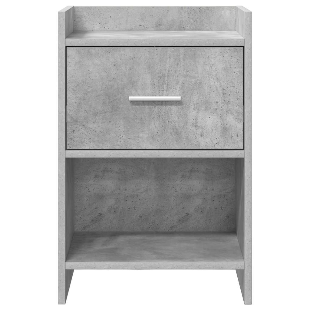 Nightstands 2 pcs Concrete Grey 40 x 30 x 60 cm Engineered Wood