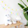 Macaron Color Ball Banner: Children's Room and Festival Hanging Decor