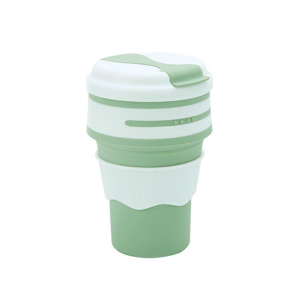 350 мл силиконовая чашка для чая и кофе, термостойкая, складная, для питья, для путешествий, туризма