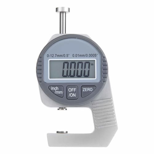Electronic Microgauge Micrometer 0-12.7mm 0.01mm Thickness Gauge Thickness Measuring Instrument Digital Thickness Gauge Digital Thickness Gauge Thickn