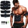 ЭМС Стимулятор мышц Тонизирующее средство для мышц пресса Портативный тренажер для мышц Фитнес-аппарат Формирование тела Массажер от целлюлита Похудение