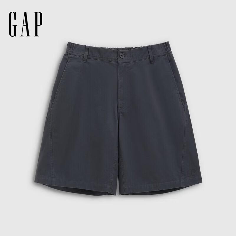 Gap Мужские повседневные шорты прямого кроя с эластичным поясом