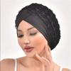 Forehead Cross Women Lace Turban Cap