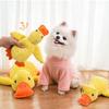 Dog Calming Duck Toy Pet Duck Shape Dog Toy Quacking Pet Toys for Small Large Dog Cat Durable Puppy Molar Chew Toy Dog Supplies