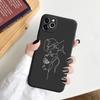 Fashion Soft TPU Girl Lisa Art David Line Painted Phone Case Coque Fundas For iPhone 12 6S 7 8Plus X XS 11 Pro Max SE20 13 Cases
