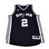 NBA Fan Edition Leonard Spurs Comfortable Soft Skin-Friendly Versatile V-Neck Basketball Jersey Unisex Jersey 7470A-304-K91585