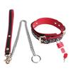 YOCY BDSM restraint set adult leather restraint sets,handcuffs,ankle cuffs collars neck covers sex toys role-playing props