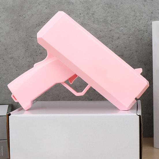 Электрический Игрушечный Пистолет для Разбрасывания Денег Работающий от Батареек Ручной Игрушка для Разбрасывания Поддельных Денег Сделай Денежный Дождь