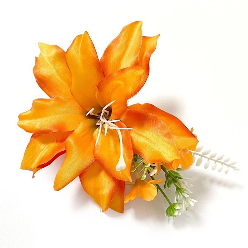 Модные головные уборы Гавайские заколки для волос с цветами Романтичные заколки для волос Милые заколки для волос с челкой Искусственные цветы Аксессуары для волос Подарки