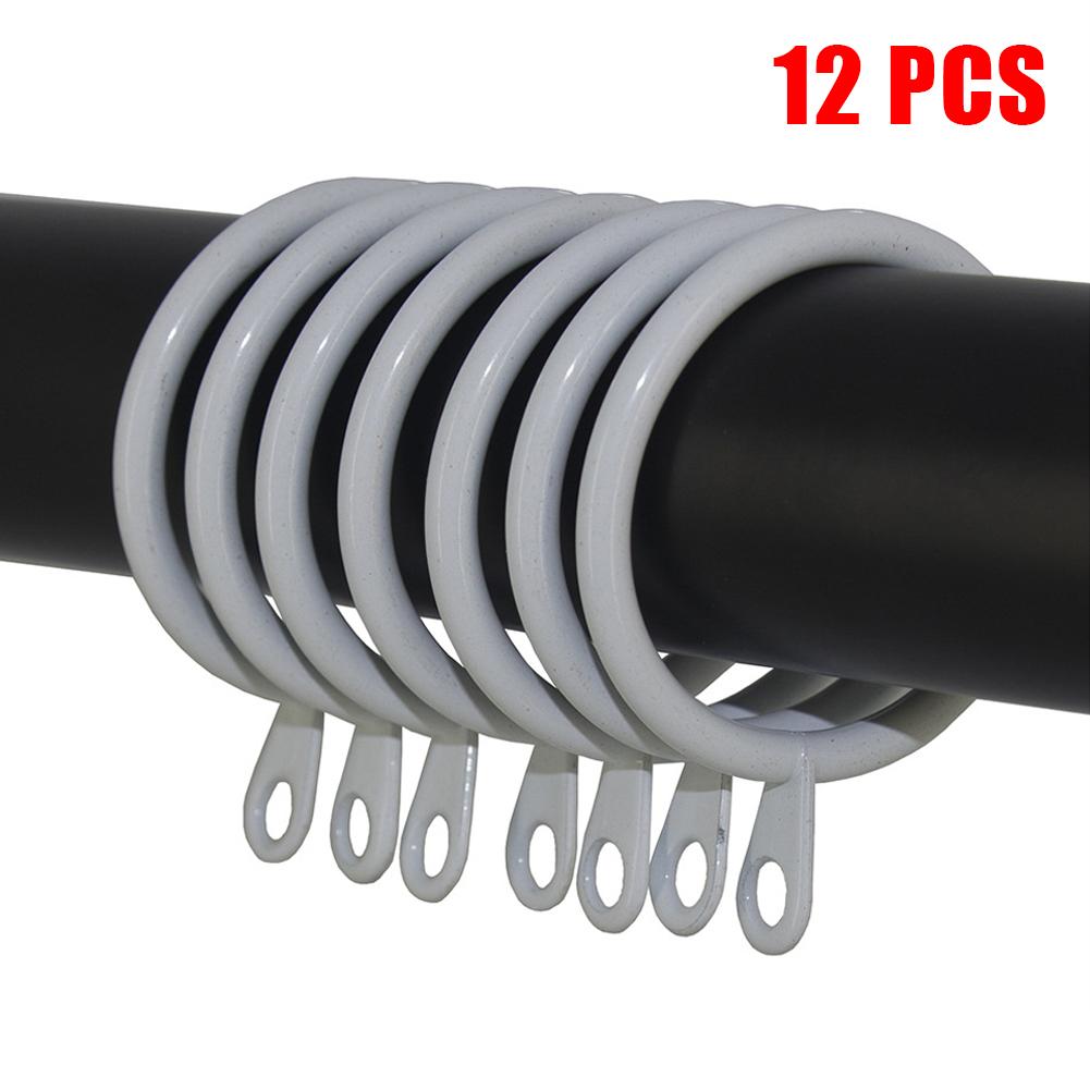 Металлические кольца для штор Крючки для подвешивания утяжеленных штор Держатели для штор Универсальные железные кольца для штор Аксессуары для штор