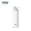 TYESO 750/900/1200/1500 мл Кружка-термос Большой емкости Нержавеющая сталь Портативная Спортивная бутылка Открытая Чашка для воды Матовый Чайник