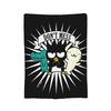 Movie Cartoon Badtz Maru   Knitted Blankets Flannel Throw Blankets Bed Sofa Decoration Soft Warm Bedspreads,