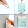 20Pcs/Box DIY Wooden Clip Push Pins Creative Pushpins with Clips Decorative Studs  Wall Markers