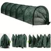 10ft Durable Garden Tunnel Netting - Breathable & Water-Permeable Mesh Cover for Greenhouse, Patio & Vegetation Protection