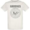 Футболка Ramones Мужская Металл Рок-группа Графическая Хлопок Летняя Уличная Одежда Топ унисекс Повседневный удобный