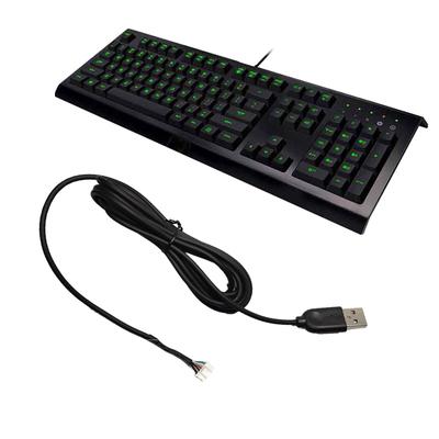 Запасной USB-кабель питания для игровых механических клавиатур Razer Cynosa, прочный резиновый провод