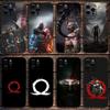 Чехол для телефона G-God of W-War Game для Apple iPhone 15,14,13,12,11,Pro,X,XS,Max,XR,Plus,Mini Мягкий черный чехол