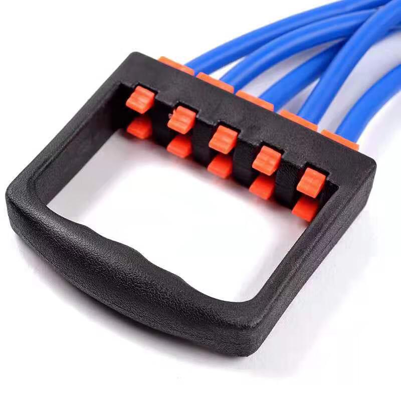 WEZHO 5-Tube TPE Detachable Resistance Band