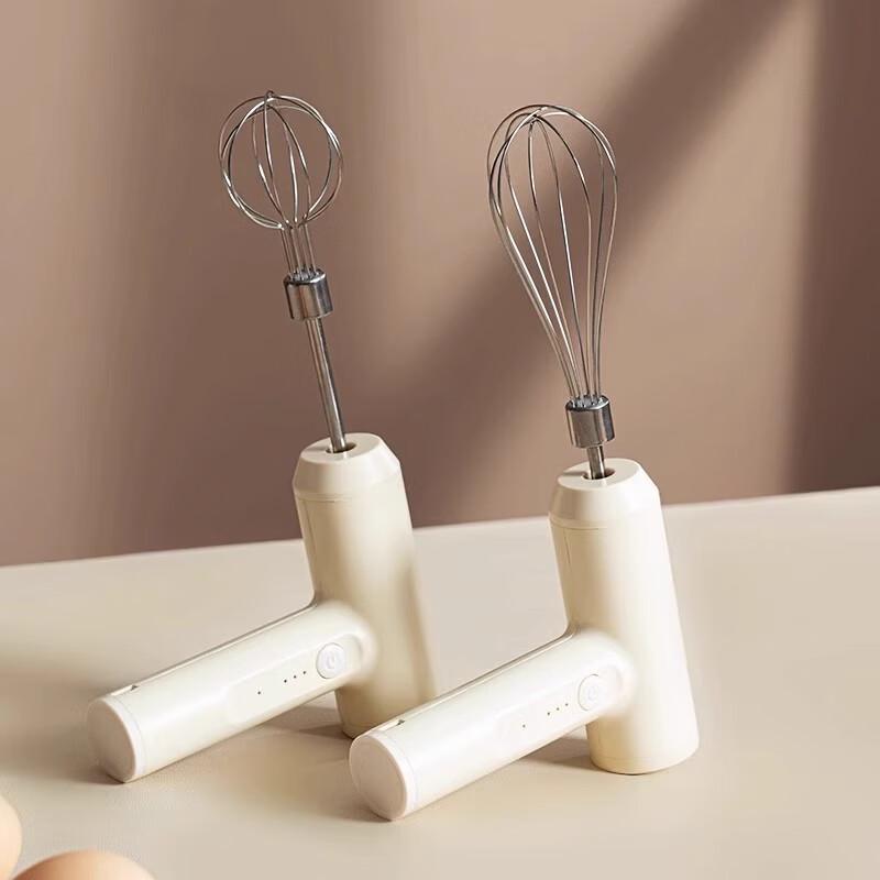 ZISIZ Rechargeable Handheld Electric Egg Beater
