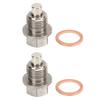 Engine Magnetic Oil Drain Plug DP015 M14x1.25mm Screw Bolt Sump Nut Plug Stainless Steel Universal
