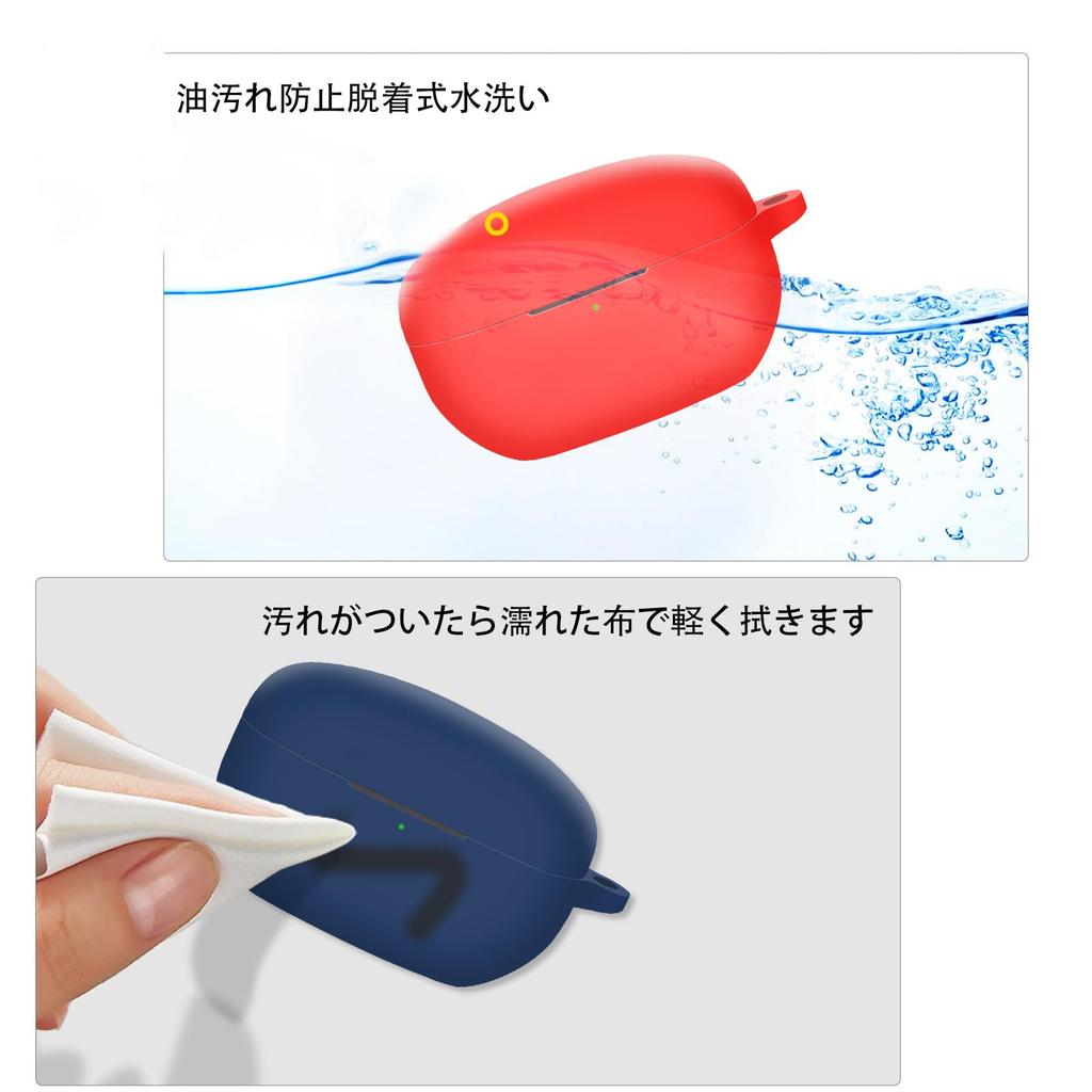 KANOYO улучшенный чехол для наушников Sony силиконовый защитный чехол Sony полный защитный чехол ударопрочный перезаряжаемый водонепроницаемый пылезащитный потерянный