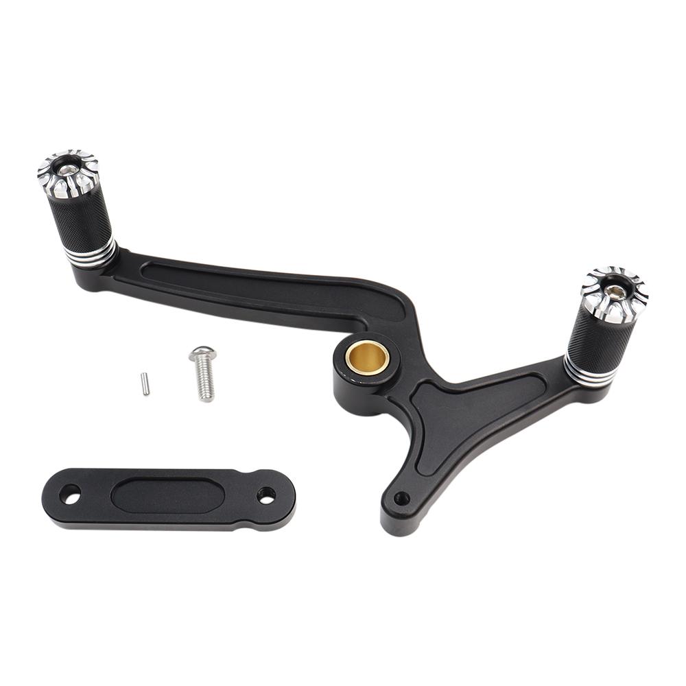 Motorcycle Foot Heel/Toe Gear Shift Lever Shifter Peg Mount Kit - Black Fit For Indian Scout Sixty Bobber Twenty Rogue 2015-2024