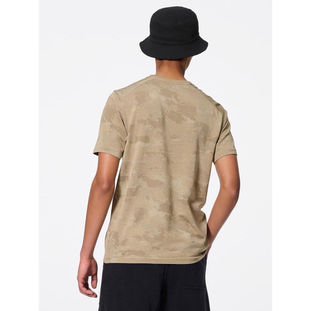 GU by Uniqlo Боковая бесшовная круглая горловина с узором T Ga