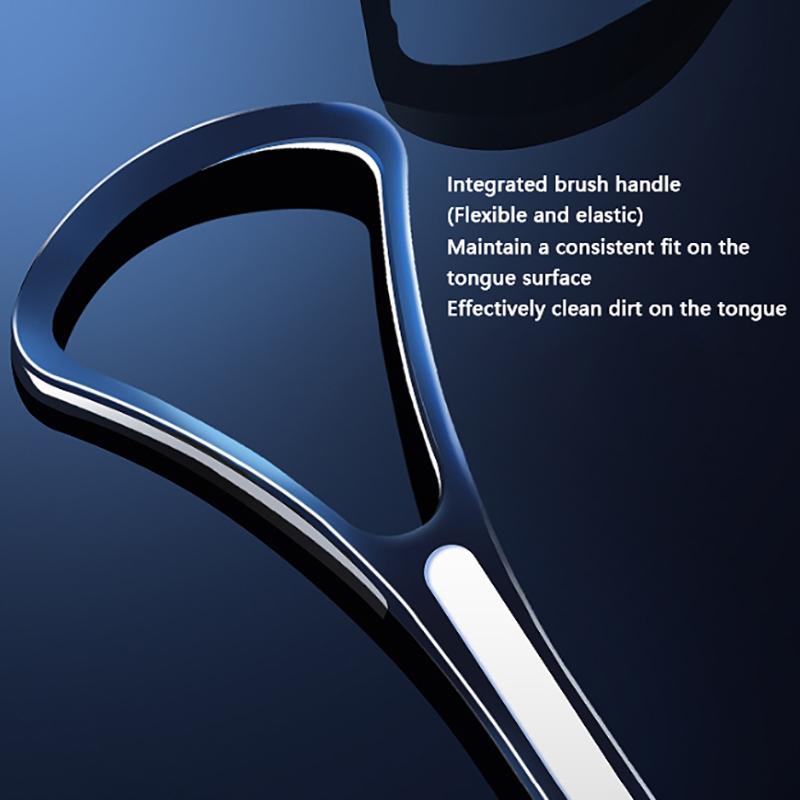 1 шт. скребок для языка щетка для чистки языка поверхность языка щетки для чистки полости рта очиститель свежее дыхание здоровье