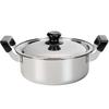 Wahei Freiz Stainless Steel Two-Handed Cooking Pot 22cm 3.4L IH Compatible Gas Umiya RB-3251