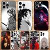 Чехол для телефона с изображением Аниме Йориичи Цугикуни для iPhone 16,15,14,13,12,11,Pro,Max,Plus,Mini,X,XS,XR,8,7,6,S,Plus,SE Мягкий черный чехол