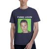 Yung Lean Michael Cera 100% Хлопок Повседневные Дышащие Удобные Мужские Футболки для Футбола 2025 Мужская Одежда