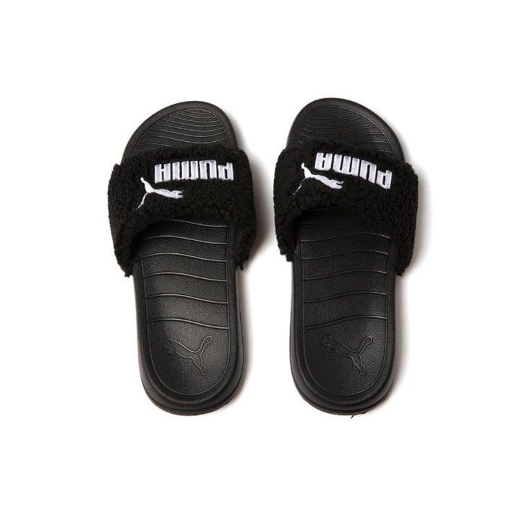 Puma Тапочки из флиса Popcat 20 Черный 375955-01