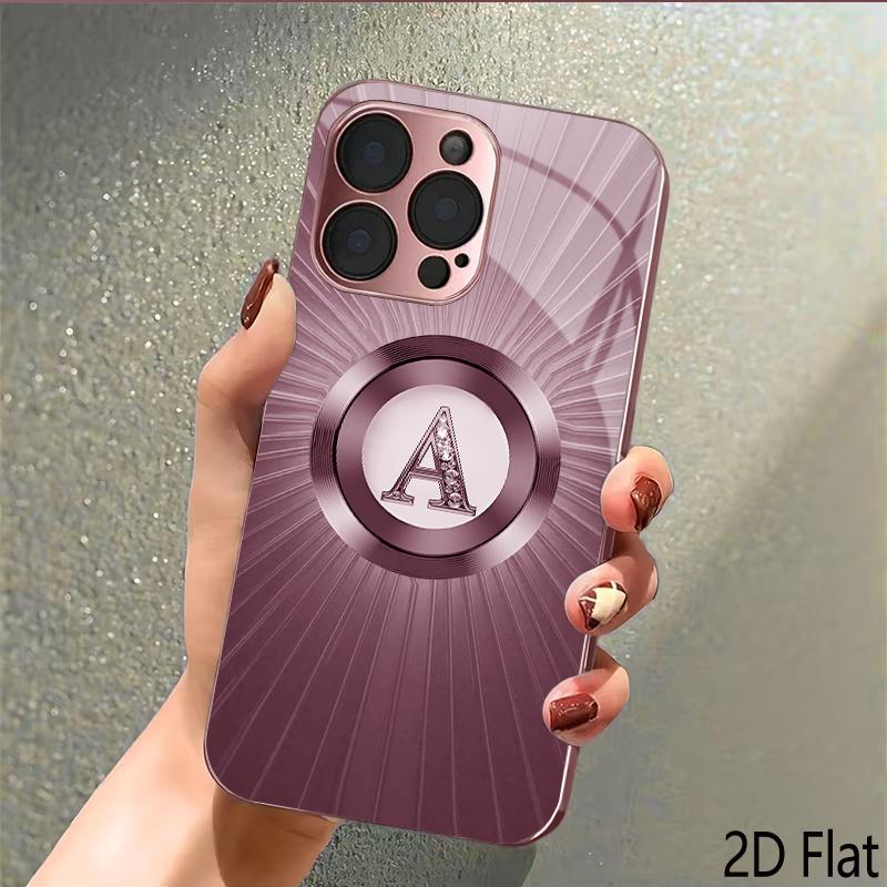 LdARays 2DПлоская Для iPhone17 18 16 15 14 13 12 11 Pro Max XS XR 8 7Plus Чехол для телефона Ударопрочный Защитная задняя крышка