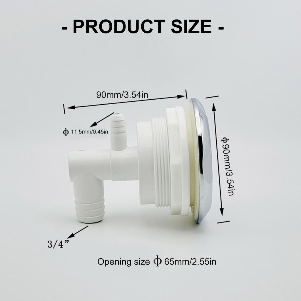 Multipurpose Plastic SPA Massage Jets Nozzle for Swimming Pool Hot Tubes Hydrotherapy Sturdy Water Flows Systems