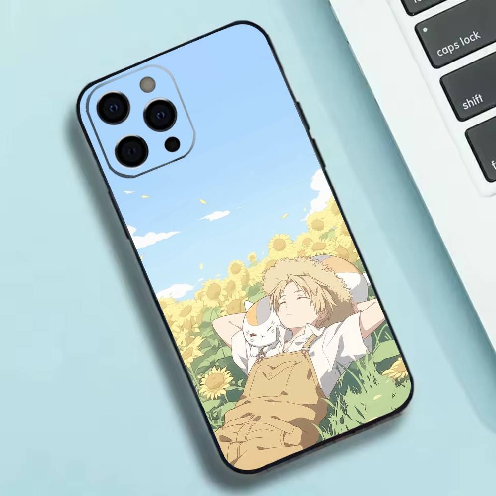 Чехол для телефона с аниме S-Sensei Natsume, силиконовый, мягкий, для iPhone 17 16 15 14 13 12 11 X XR Plus Pro Max Plus