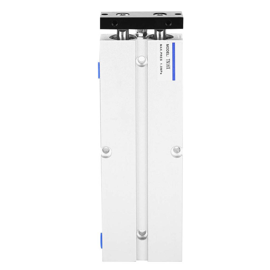 Air Cylinder Pneumatic Double Acting Aluminum Alloy AntiRust TN16 0.10.9MPa 10200mm(TN16X200 S )