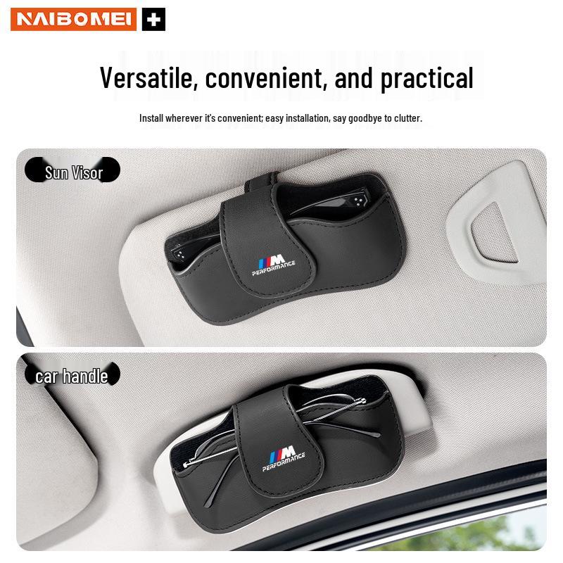 BMW Series Car Glasses Clip Storage Box for 1, 3, 5, 6, 7, X1, X3, X4, X5, X6