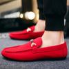 2024 Suede for Men Soft Driving High Quality Flats Male Walking Shoes Slip-on Casual Loafers Summer Men's Shoe