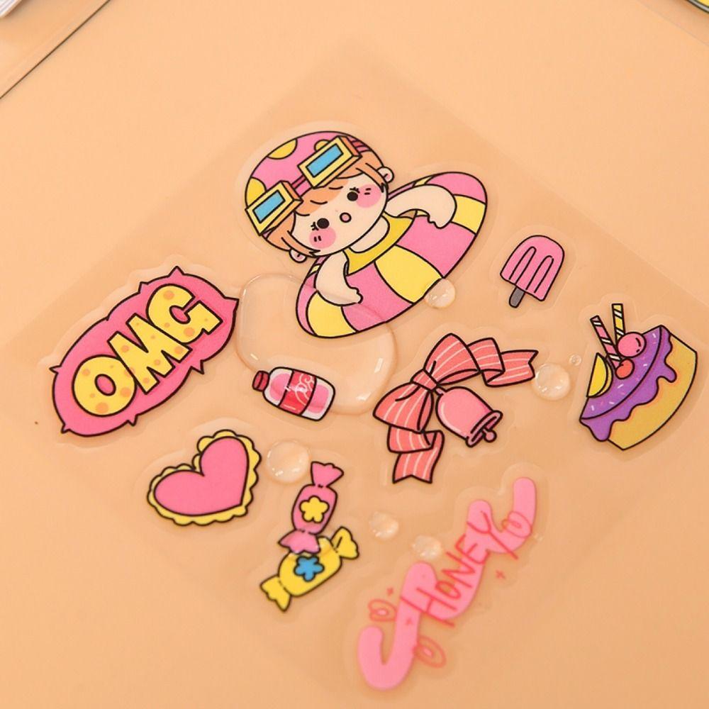 10/20/50 шт. милые мультяшные узоры, украшения для ноутбука для детей, мальчиков и девочек