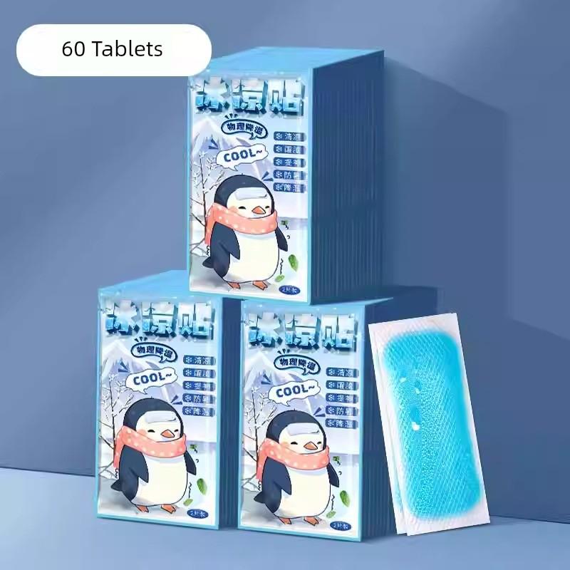 Ice Patch, Cooling Patch, Summer Cooling and Heat-Relief Gadget, Mobile Phone Cooling Patch, Summer Outdoor Heat Protection for Students and Children