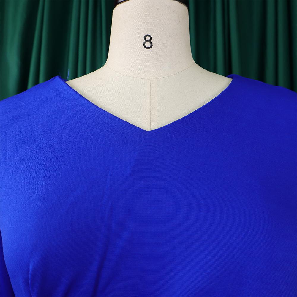 YYFS Женская мода повседневная весна осень однотонные принты длинные рукава V-образный вырез блузки и рубашки брюки костюмы