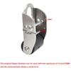 1 Pair Scuba Diving Spring Fin Straps Diver Heel Straps Gear Stainless Steel Diving Accessories For Scuba Diving Fins