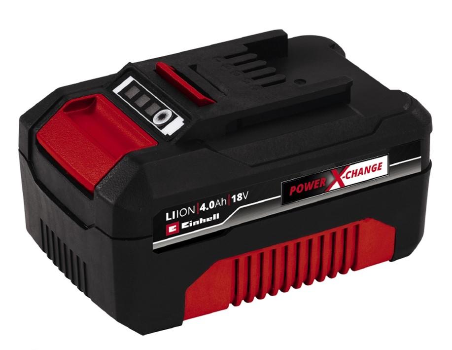 Battery + charger for Einhell X-Change 18 V Li-Ion 4.0 Ah tools (4512042)