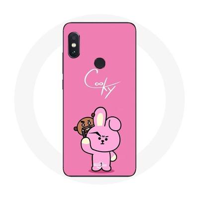 Coque Pour Xiaomi Redmi Note 5 Pro BTS Bangtan Sonyeondan BT21 Shooky Suga Et Cooky Jungkook