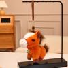 Realistic Pony Plush Keychain Soft Stuffed Animal Zodiac Lucky Horse Bag Charm Year of The Horse 2026 Birthday Xmas Gift