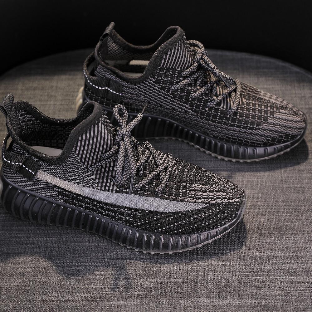 Женские дышащие модные беговые кроссовки в корейском стиле из Flyknit, весна 2026