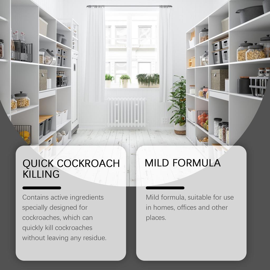 Станция уничтожения тараканов, средство от тараканов, бытовая мазь от тараканов, кухонная наклейка от тараканов