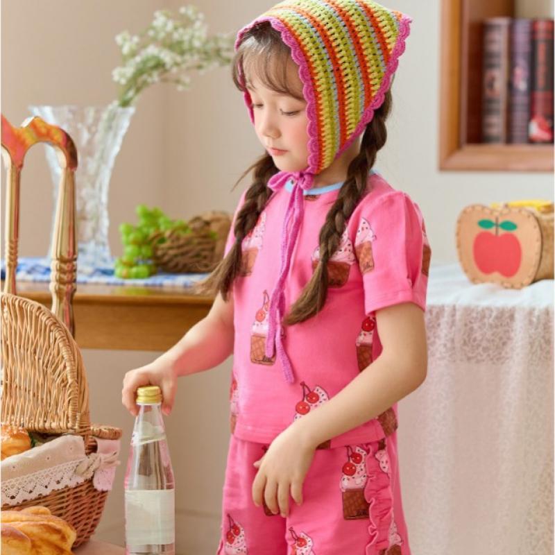 [lilypuri] Летний свежий верх и низ костюм 2цвета 